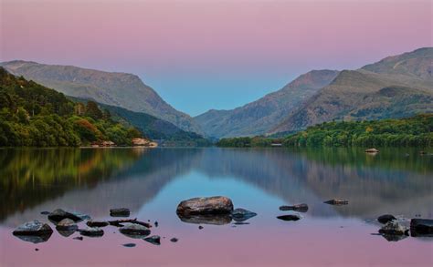 Mountain Lake Water Still Reflection 4k Wallpaperhd Nature Wallpapers