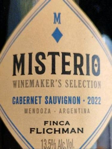 Finca Flichman Misterio Winemaker S Selection Cabernet Sauvignon