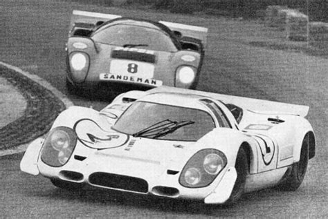 Hockenheim 300 Miles 1969 David Piper In His 917 010 Dueling With A