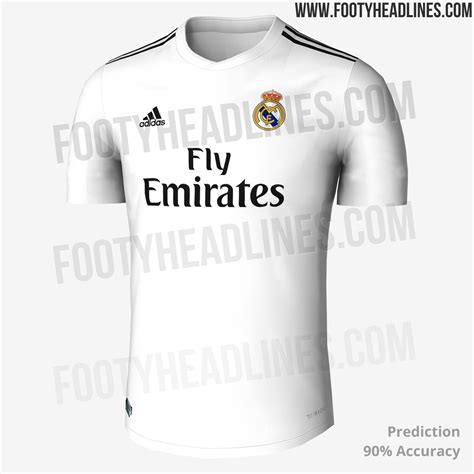 Real Madrid 18 19 Home Kit Leaked Footy Headlines