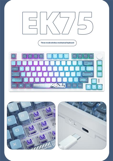 Dareu Ek Liliana Wireless Mechanical Keyboard Hot Swappable Rgb Gasket Custom Gaming