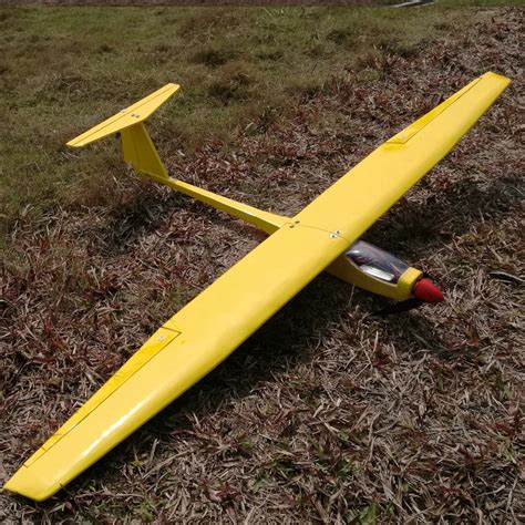 1550mm Diy Balsa Rc Glider Kit Yellow Or White Optional Dbrgk01 Rc Airplanes Aliexpress