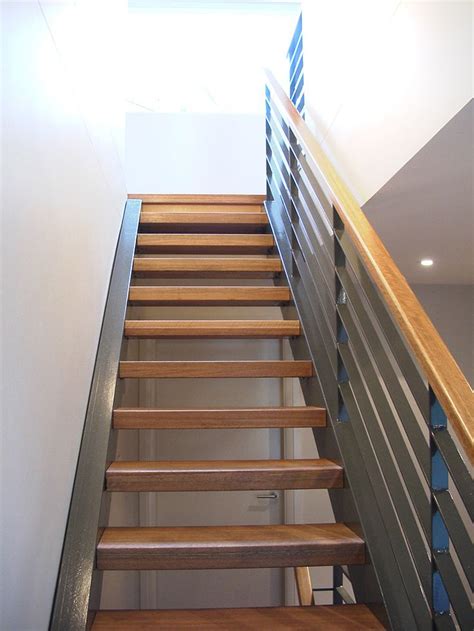 Custom Staircases Timber • Steel Spine Stairs • Sydney Staircase