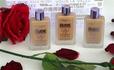 LOreal Nude Magique Eau De Teint Foundation Review MAKEUPHOLIC WORLD