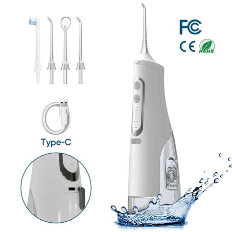 Jato De Gua Irrigador Oral Port Til Flusher Dental Ml Usb