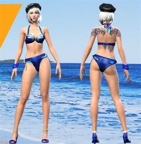 Soi Hàng Nhân Vật Free Fire Với 69 Hình Lột Đồ Nữ FF Bikini Hot