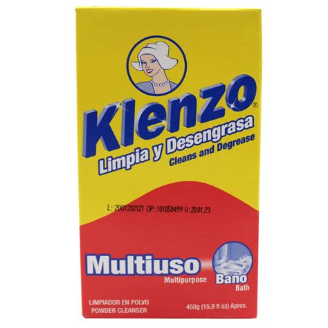 Limpiador En Polvo Klenzo Multiuso Cocina 450 Tradicional