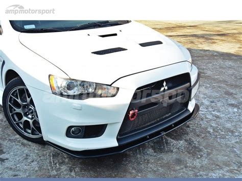 Spoiler Lip Dianteiro Descontinuado Mitsubishi Lancer Evo X Look