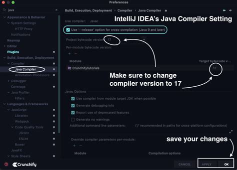 IntelliJ IDEA Project Module And Latest Java Setup Java 17 Or Newer