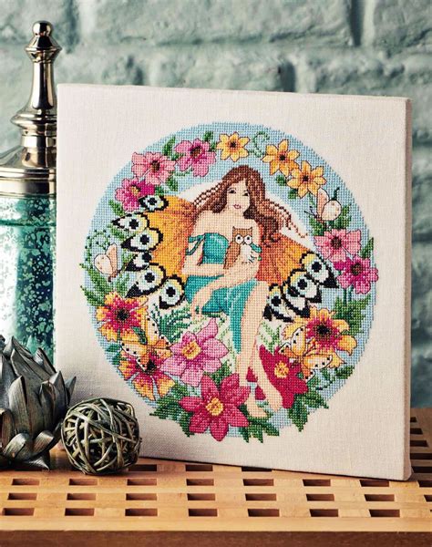 Flower Fairy Project Available In Cross Stitch Collection 253 Borduren