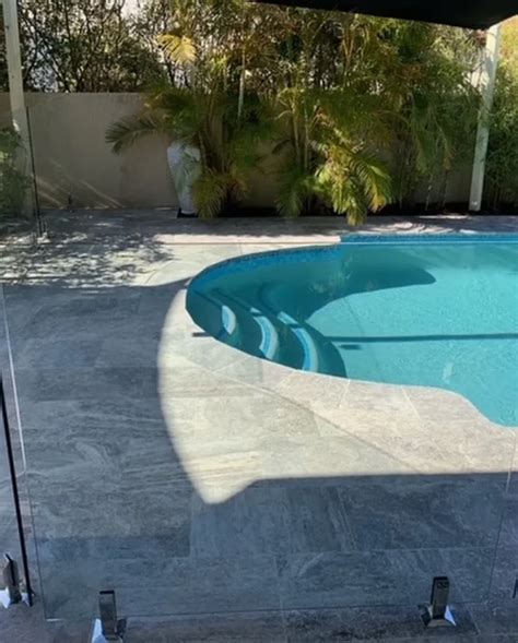 Shop Silver Travertine Pavers Premium Ultimate Stones