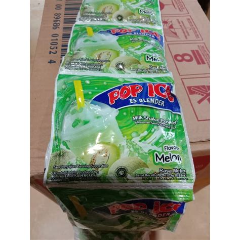 Jual Pop Ice Es Blender Rasa Melon Shopee Indonesia