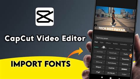 How To Add Fonts In CapCut How To Import Fonts In CapCut YouTube