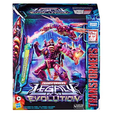 Transformers Legacy Evolution Leader Transmetal II Megatron Converting ...