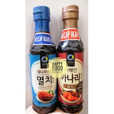 Jual Chung Jung One Anchovy Sauce G Daesang Canary Sauce Kecap Ikan