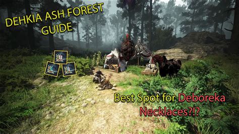 Black Desert Online Dehkia Ash Forest Grind Zone Guide Youtube