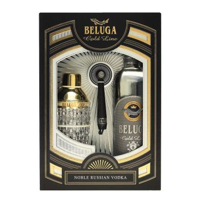 Beluga Noble Russian Vodka Gold Line 0,7L (40% Vol.) + Shaker in GB ...