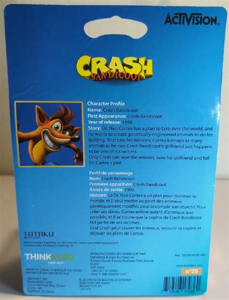 New Crash Bandicoot Golden Limited Edition Figure By Totaku Activision