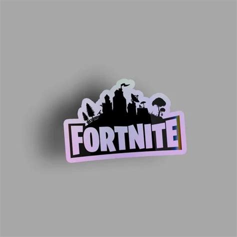 Fortnite - Holographic Sticker, Holographic Sticker, Holographic Decals ...