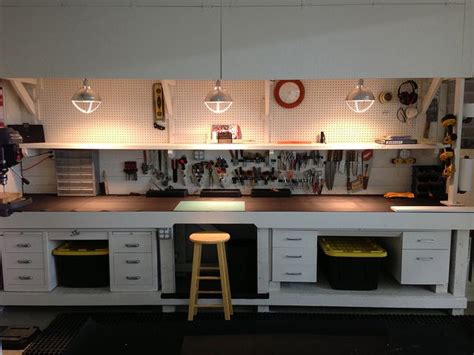 workbench lighting ideas