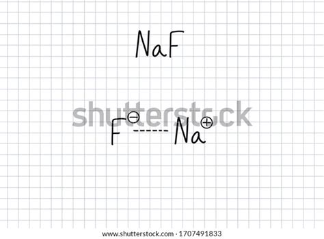 Sodium Fluoride Formula Handwritten Chemical Formula Stock Illustration 1707491833 Shutterstock