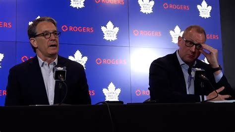 Toronto Maple Leafs Introduce New General Manager Brad Treliving YouTube