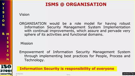 Isms Awareness Training Ppt