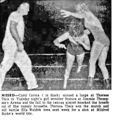 1953 July 21 Thompson Arena Alexandria LA Wrestler Things To