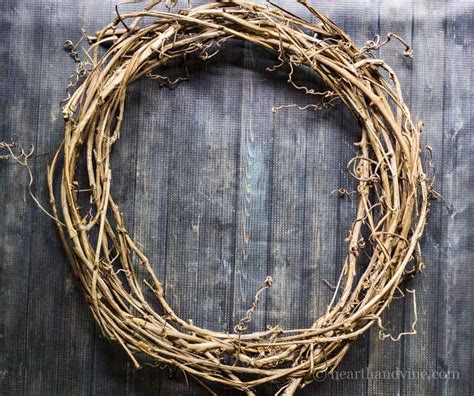 How To Make A Wild Grapevine Wreath