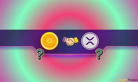 Ripple Cardano Mega Partnership In The Making Community Speculates