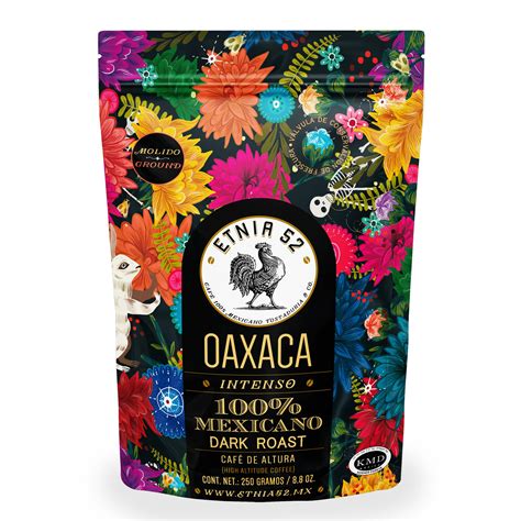 Café Molido De Altura Oaxaca 250gr Tostado Oscuro Cuerpo