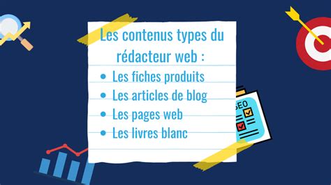 Quels Types De Contenus Web Rédige Un Rédacteur Seo Referenseo