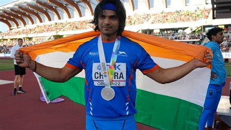 Neeraj Chopra Creates History With Silver Medal At World Athletics