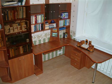 Мебель для домашнего кабинета на заказ из ламинированной ДСП. | Home ...