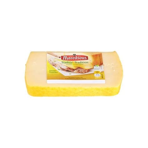 Maredsous Abbey Cheese Slice Nature Gr Belgian Cuisine Belgian