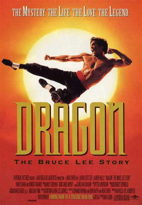 Dragon: The Bruce Lee Story (1993) Poster #1 - Trailer Addict