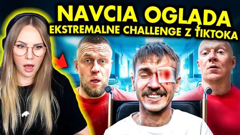 NAVCIA ogląda BUNGEE EKSTREMALNE CHALLENGE Z TIKTOKA YouTube