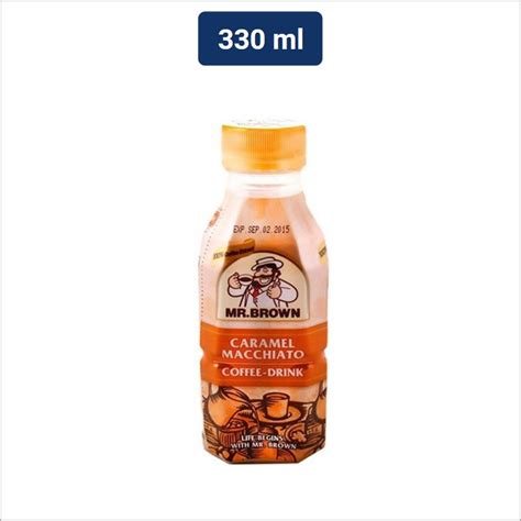 Jual Mr Brown Caramel Macchiato Coffee Drink 330 ML Shopee Indonesia