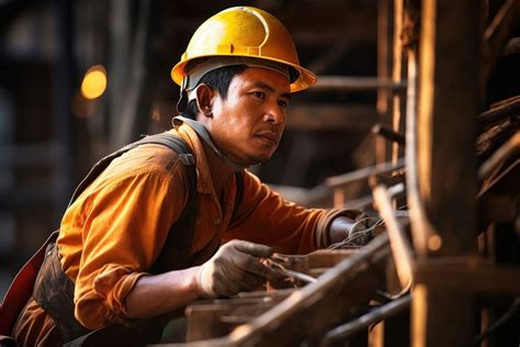 Construction worker working hardhat helmet. | Premium Photo - rawpixel