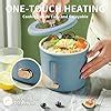 Amazon Zelarca Hot Pot Electric L Mini Ramen Cooker W Rapid Noodles Cooker