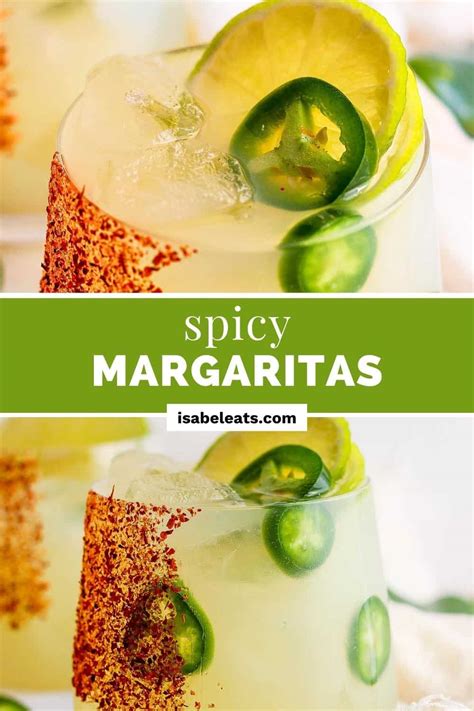 Spicy Margarita - Isabel Eats