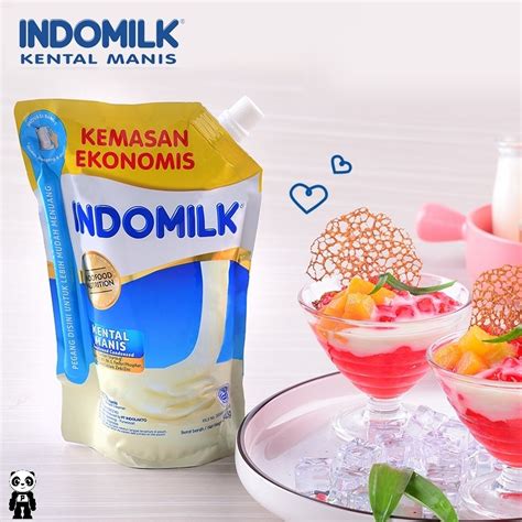 Jual Indomilk Susu Kental Manis Pouch 545g Shopee Indonesia