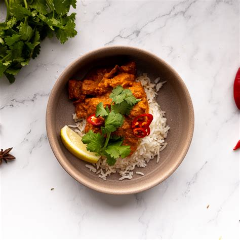 Butter Chicken Curry And Basmati Rice What The Fresh