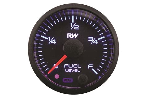 Raceworks 52mm Electronic Fuel Level Gauge Kit Ti Performance