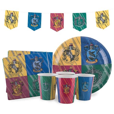 Party Factory Harry Potter Lot De Assiettes En Carton Jetables