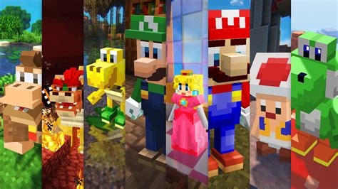 Artstation Minecraft Mario Universe In Gamemodeone Style