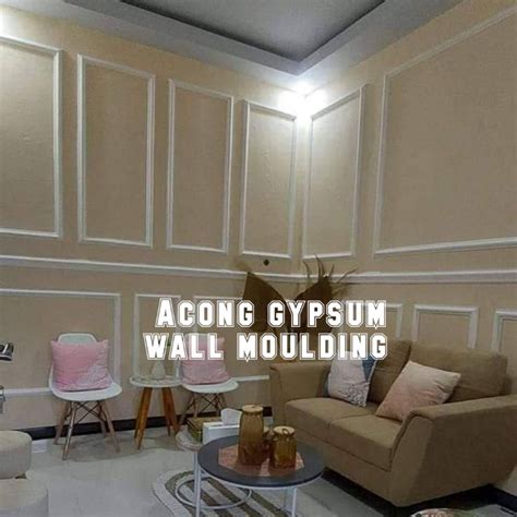 Jual Acong Gypsum Wall Moulding Hiasan Dinding Ornamen Shopee Indonesia