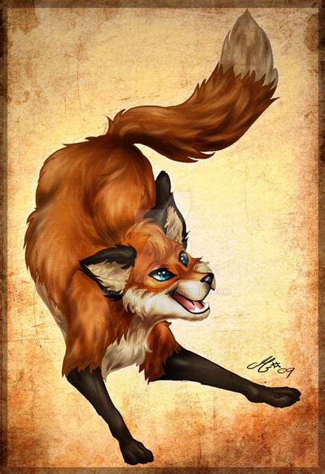 Oc Fox By Mallemagic On Deviantart