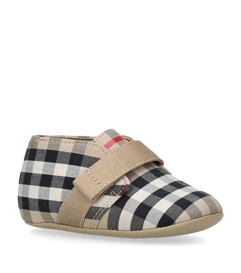 Burberry Kids Vintage Check Soft Shoes | Harrods US