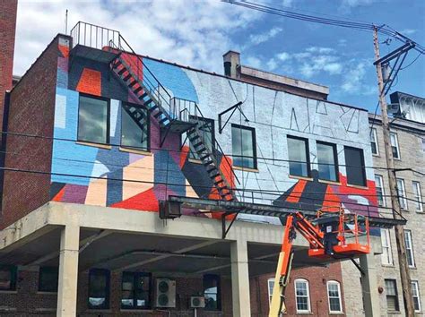 New Murals Bring Life To Old Walls Maine Boats Homes And Harbors